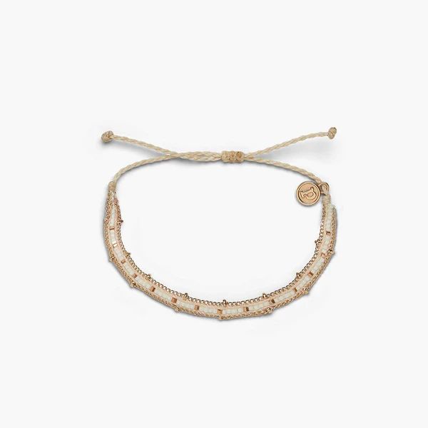 Seed Bead and Chain Bracelet | Pura Vida Bracelets