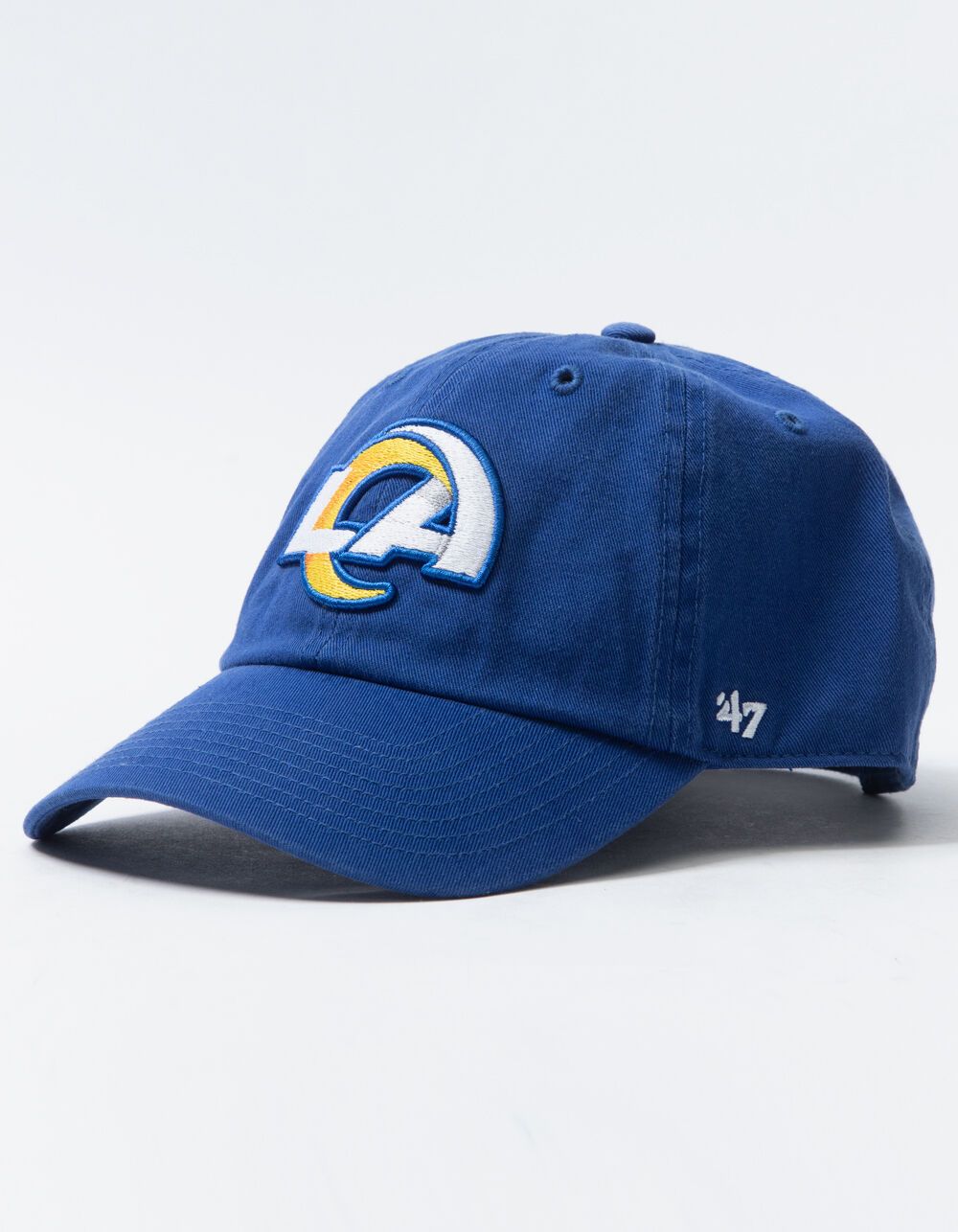 47 BRAND Los Angeles Rams Strapback Hat - BLUE - F-NLRGW29GWS-RY | Tillys