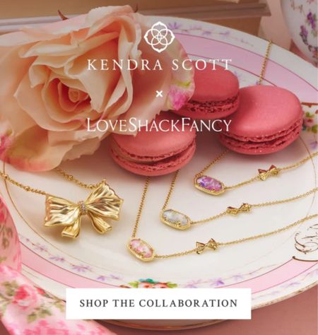 Sweet collab launched today! LSFx Kendra Scott

Bow necklace 
Bow earrings
Heart locket 
Mother’s Day gift idea

#LTKfindsunder100 #LTKstyletip #LTKover40
