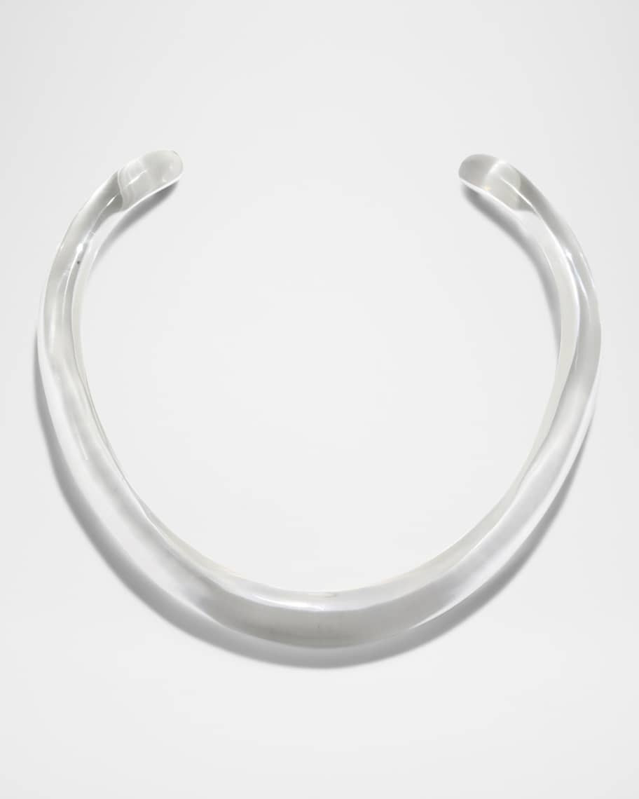 Alexis Bittar Liquid Lucite Collar Necklace | Neiman Marcus