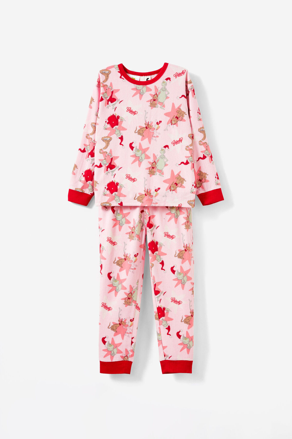 Frankie Long Sleeve Pajama Set Licensed | Cotton On (US)