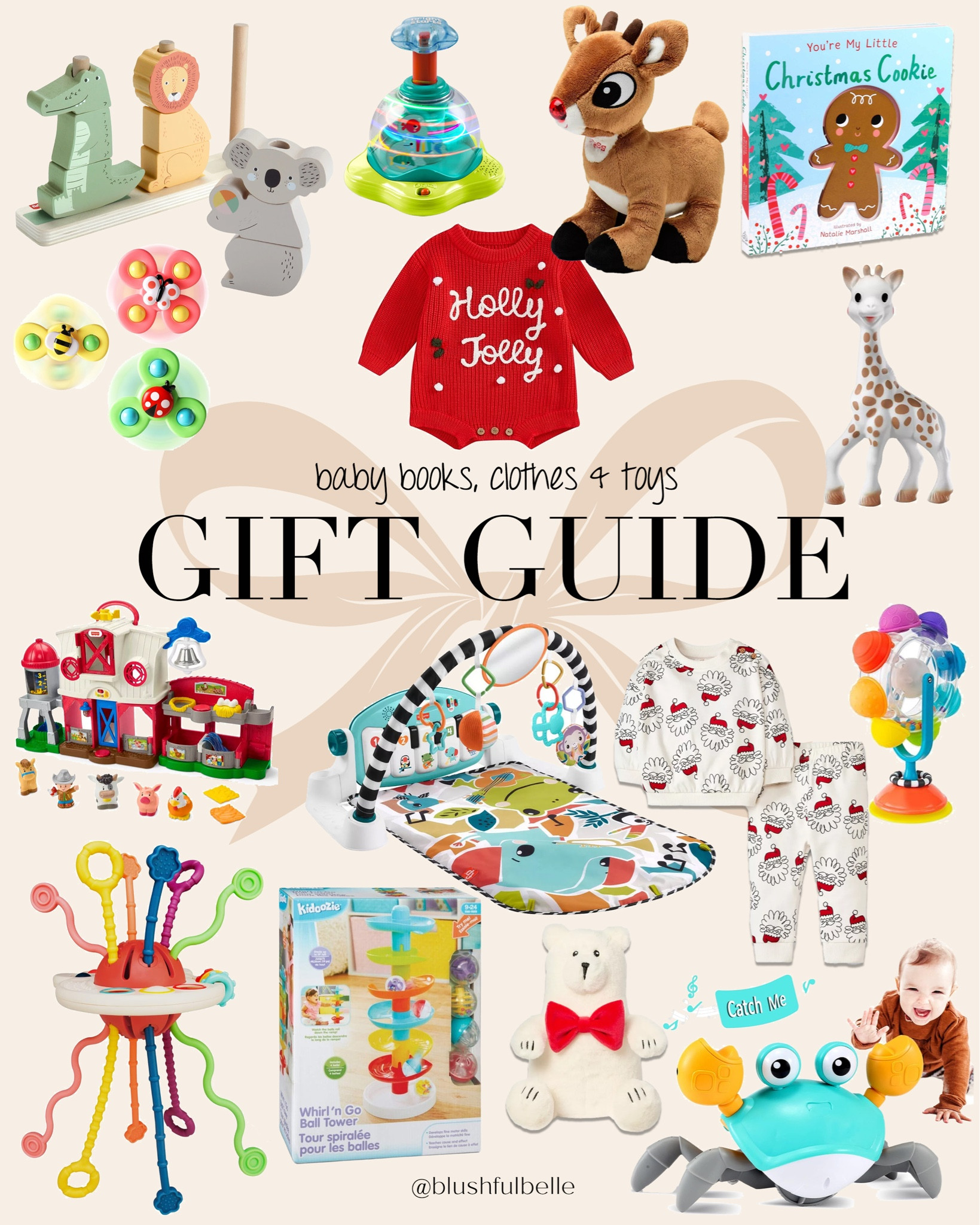 Gift ideas for the babies & toddlers in your life! My friend has a 9-month-old and she pre-approved all of these selections based on what her baby loves to play with now & what she’s planning to buy him in the near future 👶🏼 

Baby gifts, toddler gifts, gifts for kids, baby toys, toddler toys, kids toys, baby clothes, baby books

#LTKKids #LTKCyberWeek #LTKGiftGuide