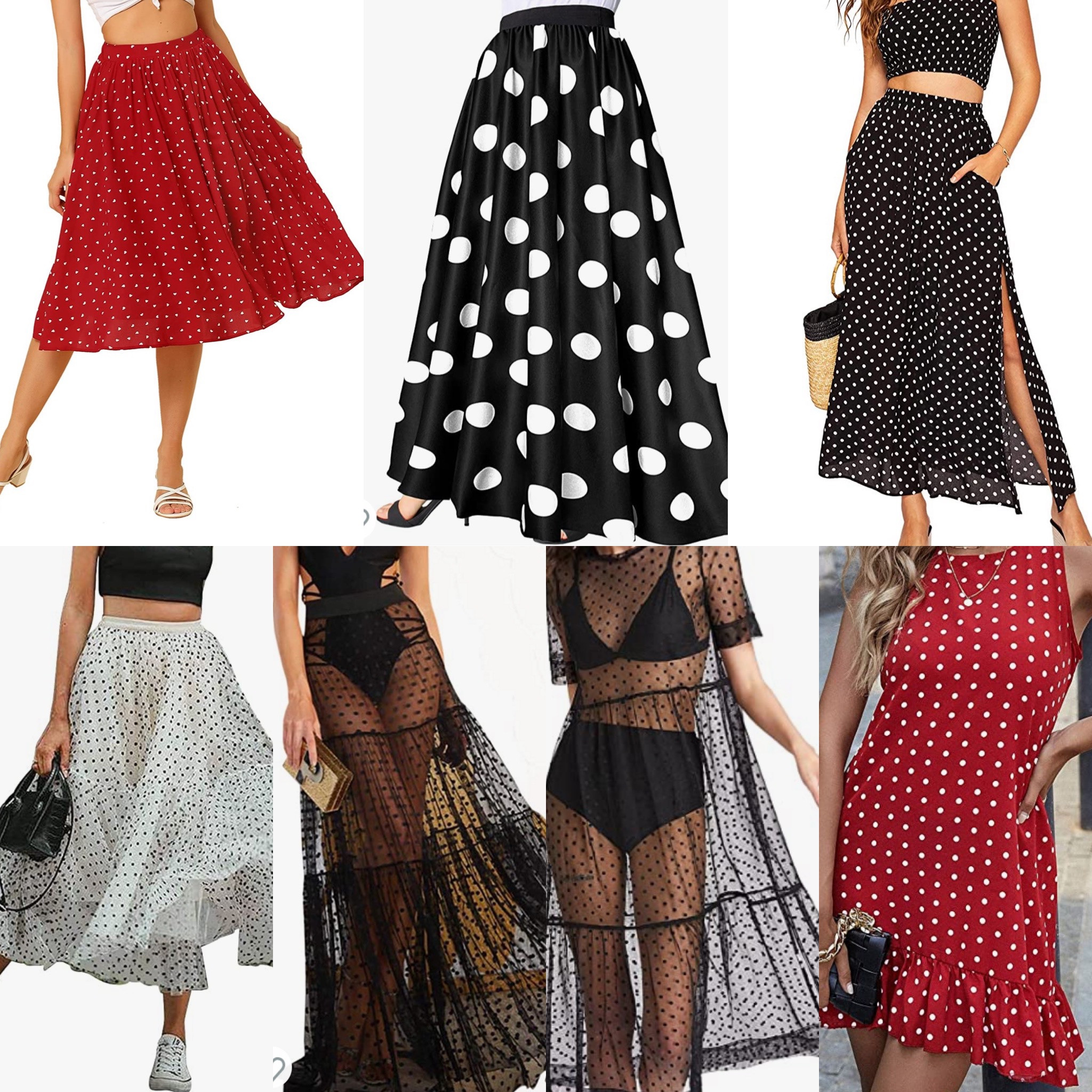 Get ready to Rock the Dots! Jan 22 is National polka dot day! Skirts & dresses. #minniestyle

#LTKunder50 #LTKunder100 #LTKstyletip