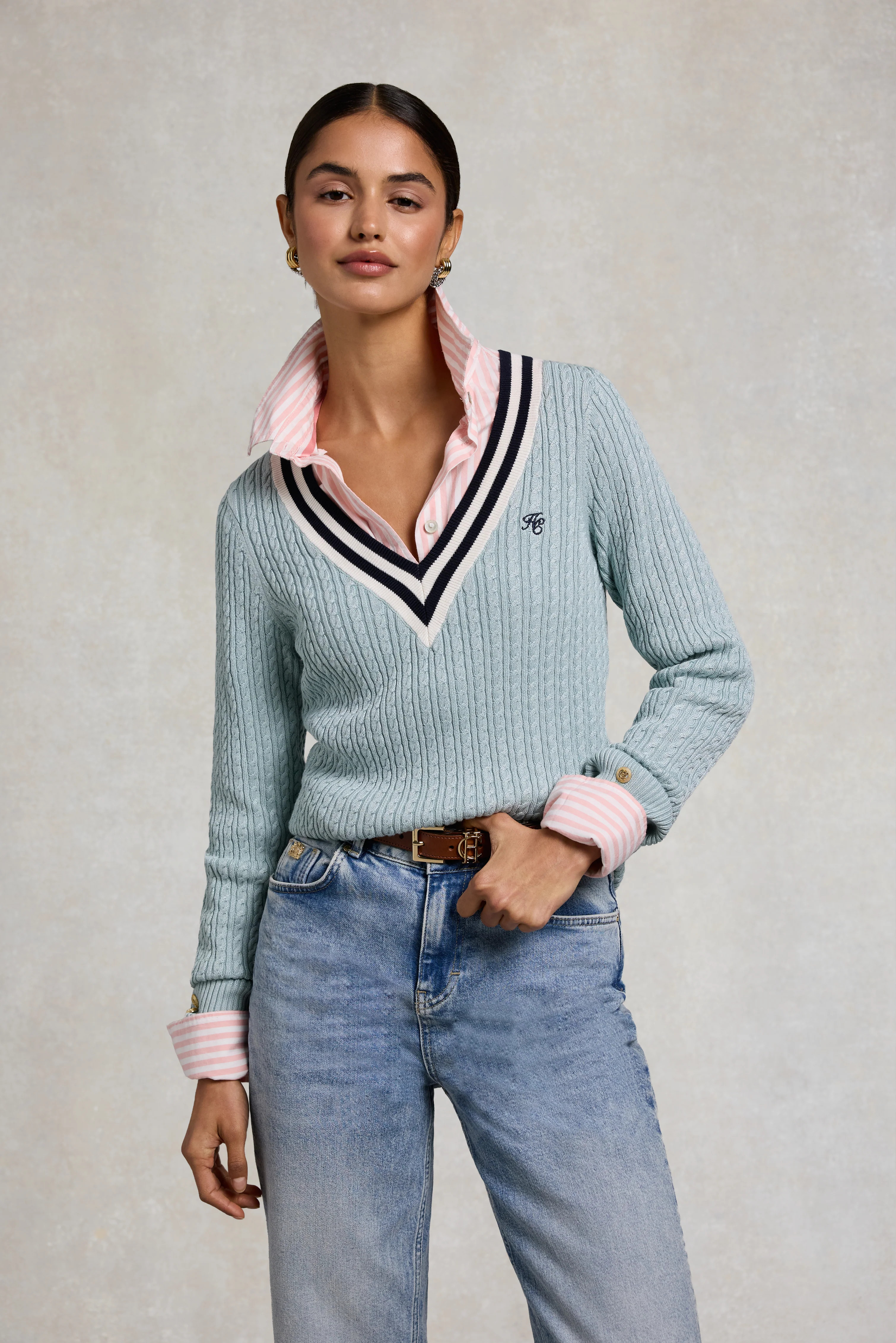 Lucy Knit (Aqua) | Holland Cooper