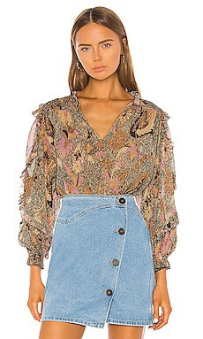 Ulla Johnson Lara Blouse in Ivory from Revolve.com | Revolve Clothing (Global)