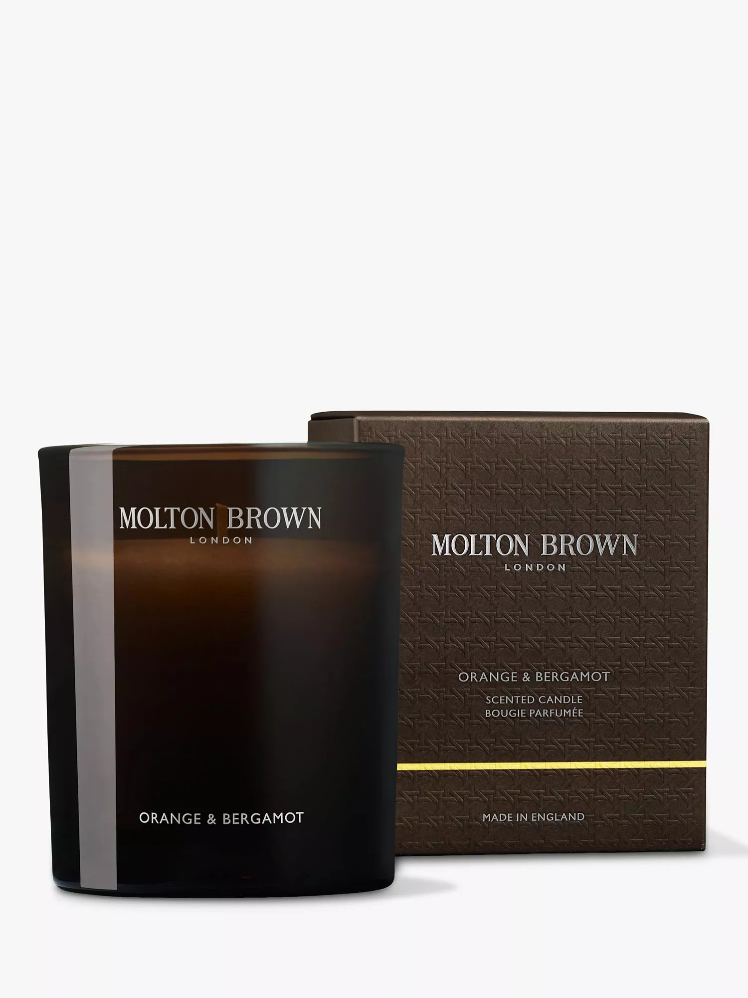Molton Brown Orange & Bergamot Scented Signature Candle, 190g | John Lewis (UK)