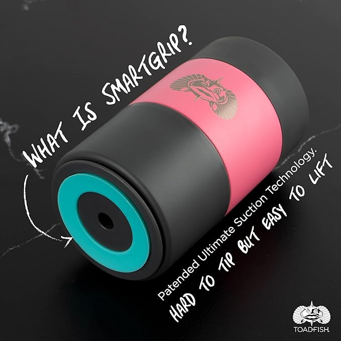 Toadfish Non-Tipping Can Cooler for 12oz Cans - Suction Cup Can Cooler for Beer & Soda - Includes... | Amazon (US)