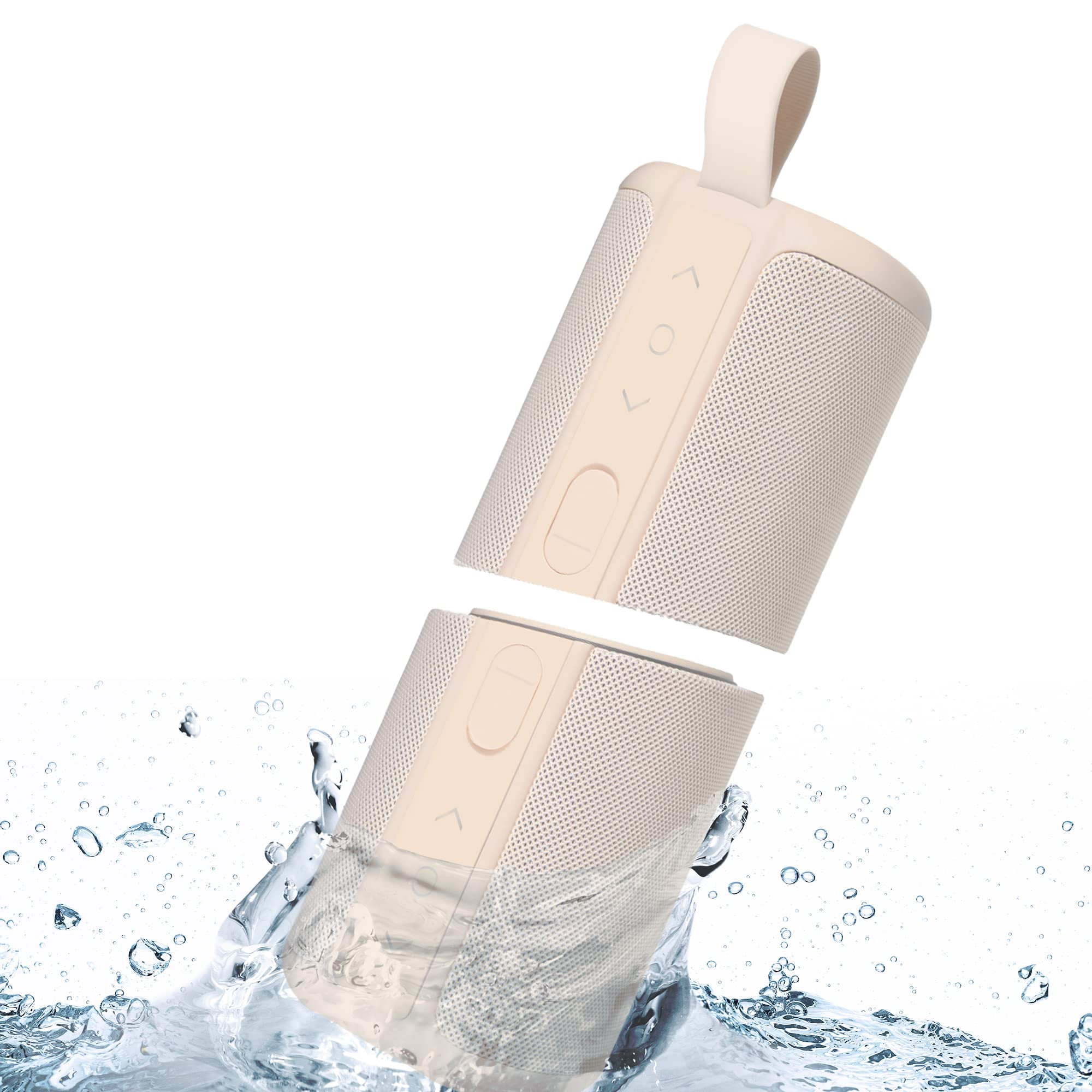 KOVE Commuter 2 Portable Speaker - Sand Bluetooth Speakers, Wireless with HD Louder Volume, Deep ... | Amazon (US)