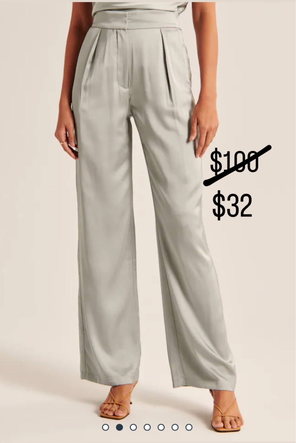 Wide leg satin pants

#LTKunder50 #LTKstyletip #LTKsalealert