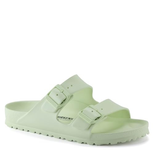 Birkenstock Women's EVA Arizona Sandals, Faded Lime, Green, 9-9.5 Medium US | Amazon (US)