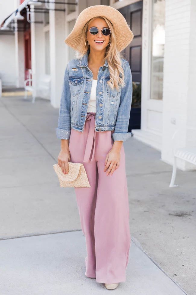 Epiphany Moment Blush Pants | The Pink Lily Boutique
