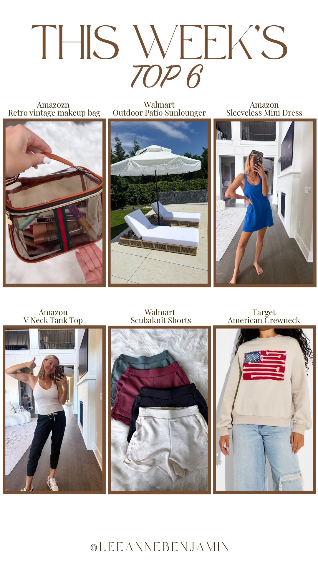 This week's top 6 best selling products that you all are loving!  

 #LTKmomlife #LTKOver40 #LTKSaleAlert