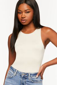 Contour Sleeveless Fitted Bodysuit | Forever 21 (US)