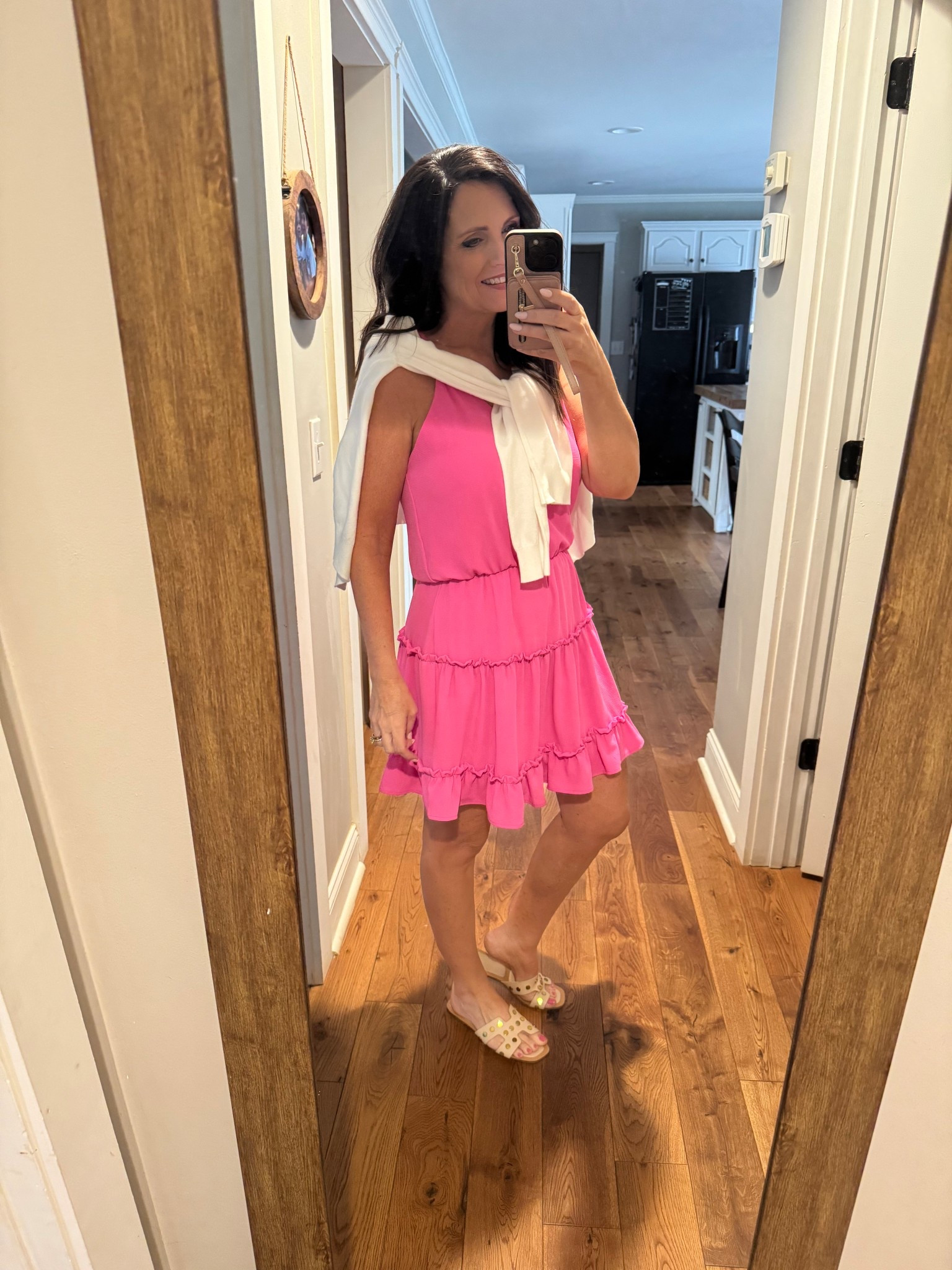 The cutest dress for the winery day with friends  

#LTKgrwm #LTKOver40 #LTKootd