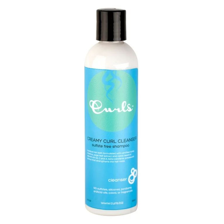 Curls Creamy Curl Cleanser Sulfate Free Shampoo - Size : 8 oz | Walmart (US)
