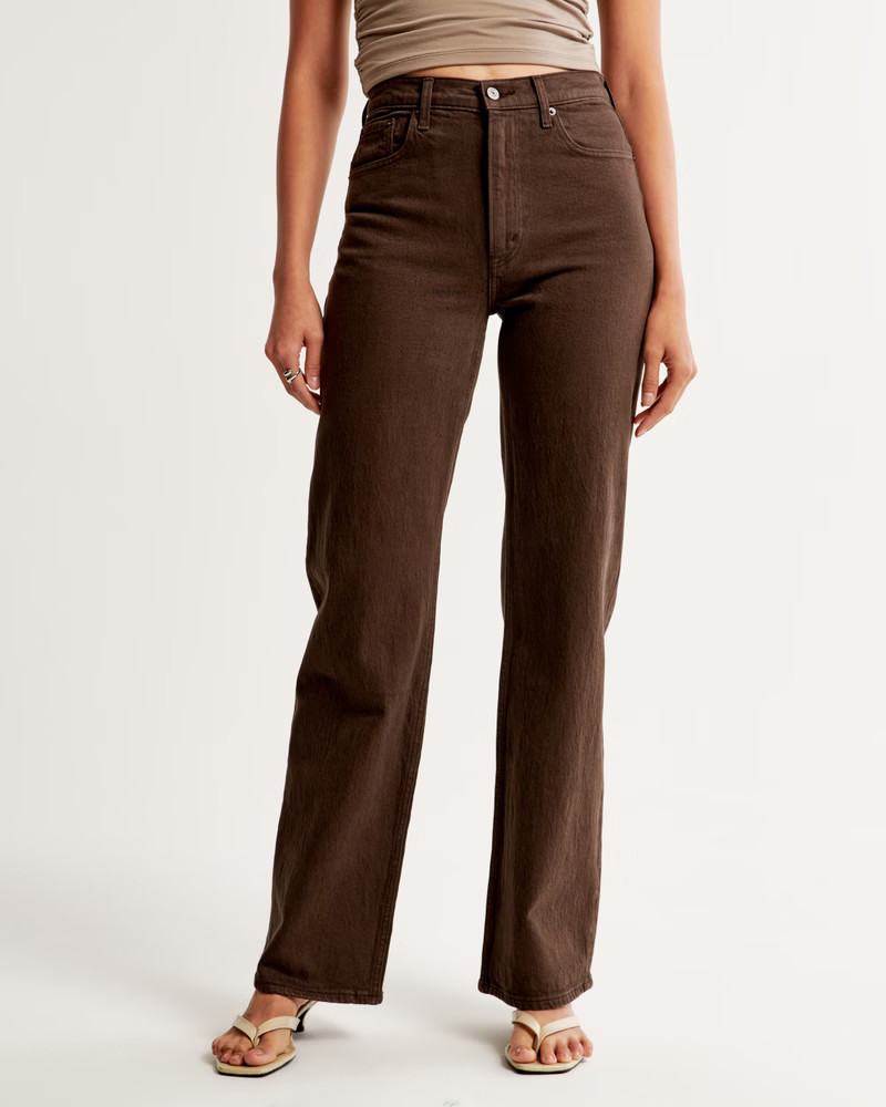 High Rise 90s Relaxed Jean | Abercrombie & Fitch (US)