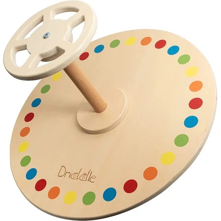 Wooden Spinner Seat - Bigger Size - Classic Spinning Activity Toy for Toddlers & Kids All Ages | Walmart (US)