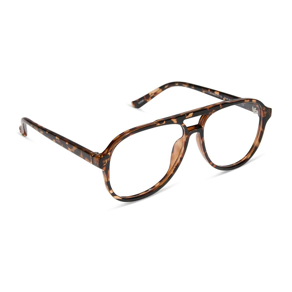 DIFF Tatum Reading Glasses | Blue Light Blocking Oversized Readers | Lightweight Aviator Designer... | Amazon (US)