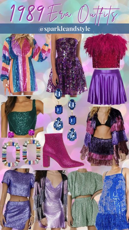 Taylor Swift 1989 Era Concert Outfits 💜💙💚

Taylor Swift The Eras Tour Outfits, Taylor Swift Concert Outfits, Country Concert, Nashville Outfit, Taylor Swift Eras Tour, T Swift Eras Tour, T Swift Concert, Taylor Swift Concert, 1989 Era

#LTKFestival 

#LTKunder50 #LTKstyletip #LTKunder100