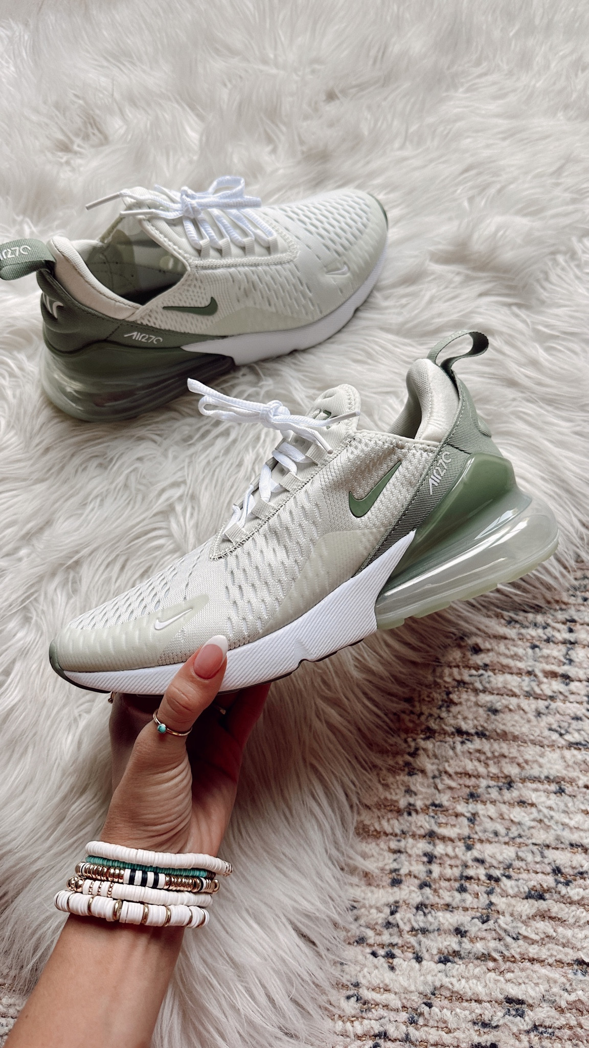 The Nike Air Max hardly go on sale- especially this color! 💚🤍

#LTKSale #LTKsalealert #LTKshoecrush