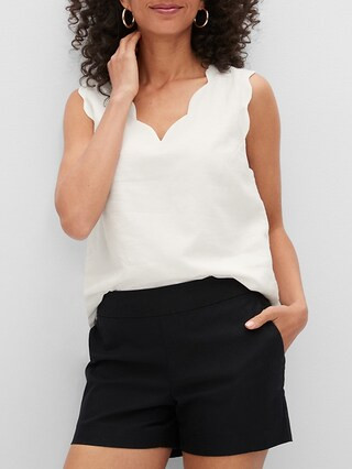 Scallop Top | Banana Republic Factory