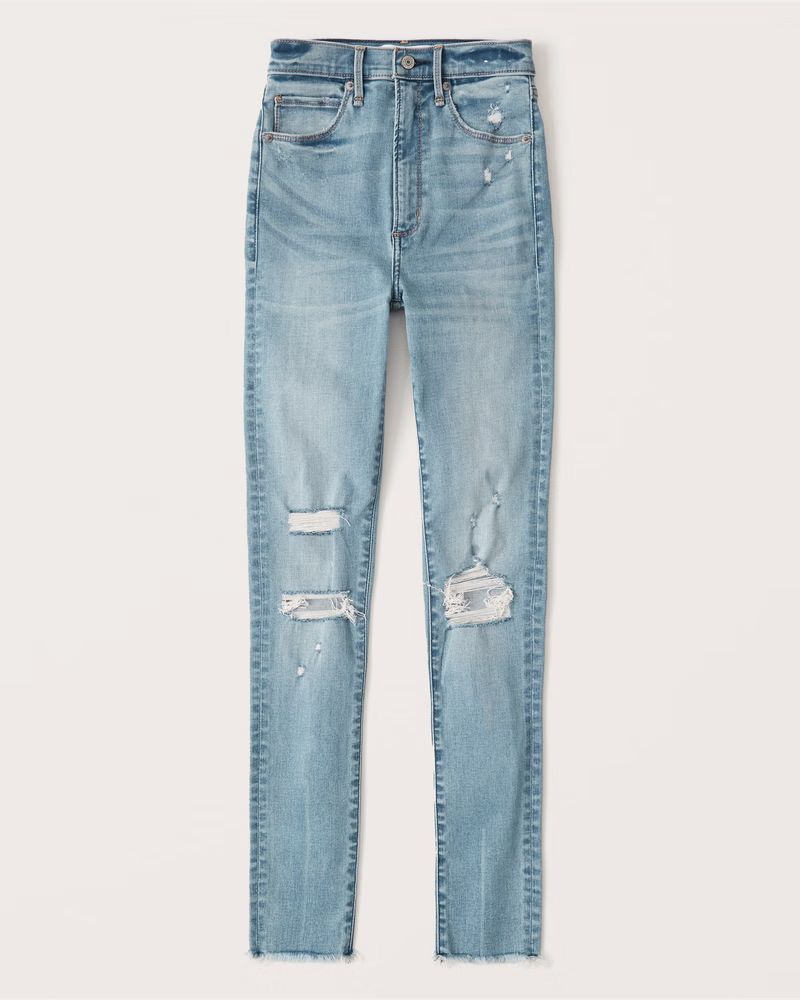 Ultra High Rise Super Skinny Jeans | Abercrombie & Fitch (US)
