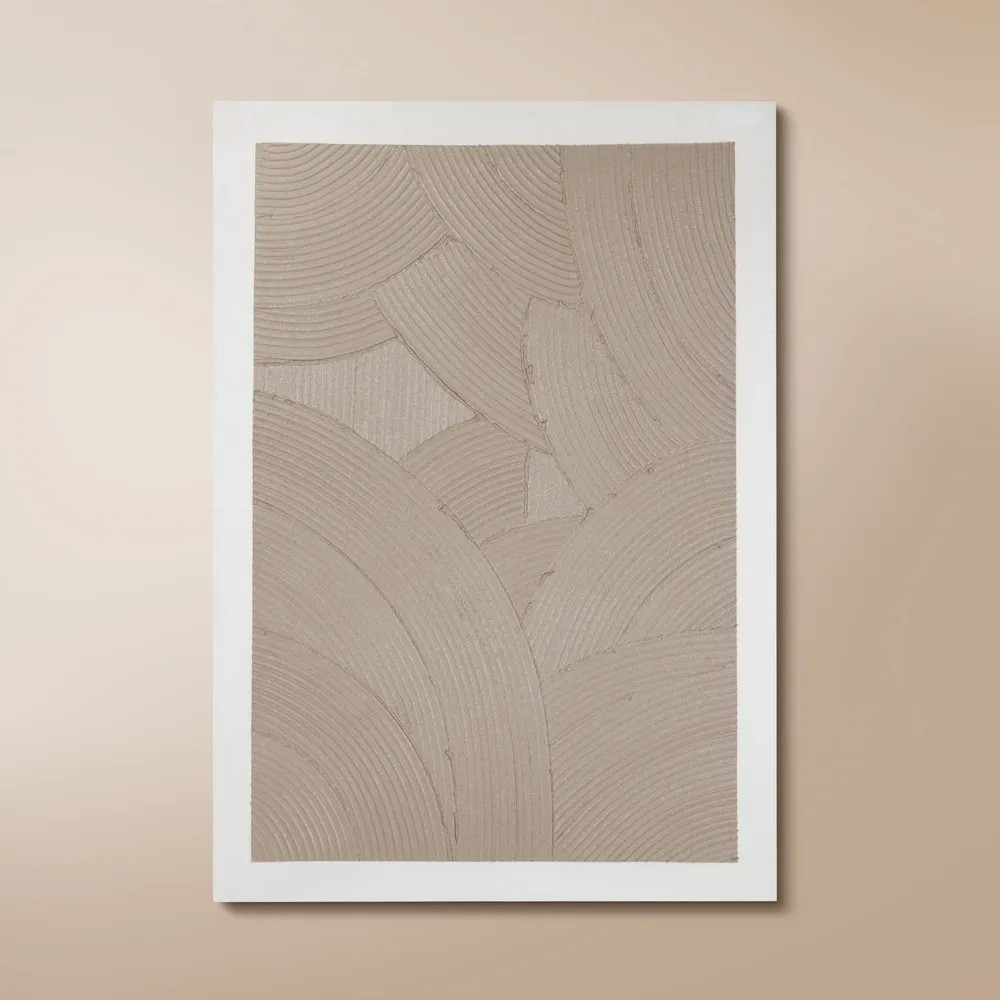 Textured Handcrafted Abstract Wall Art | Hernest