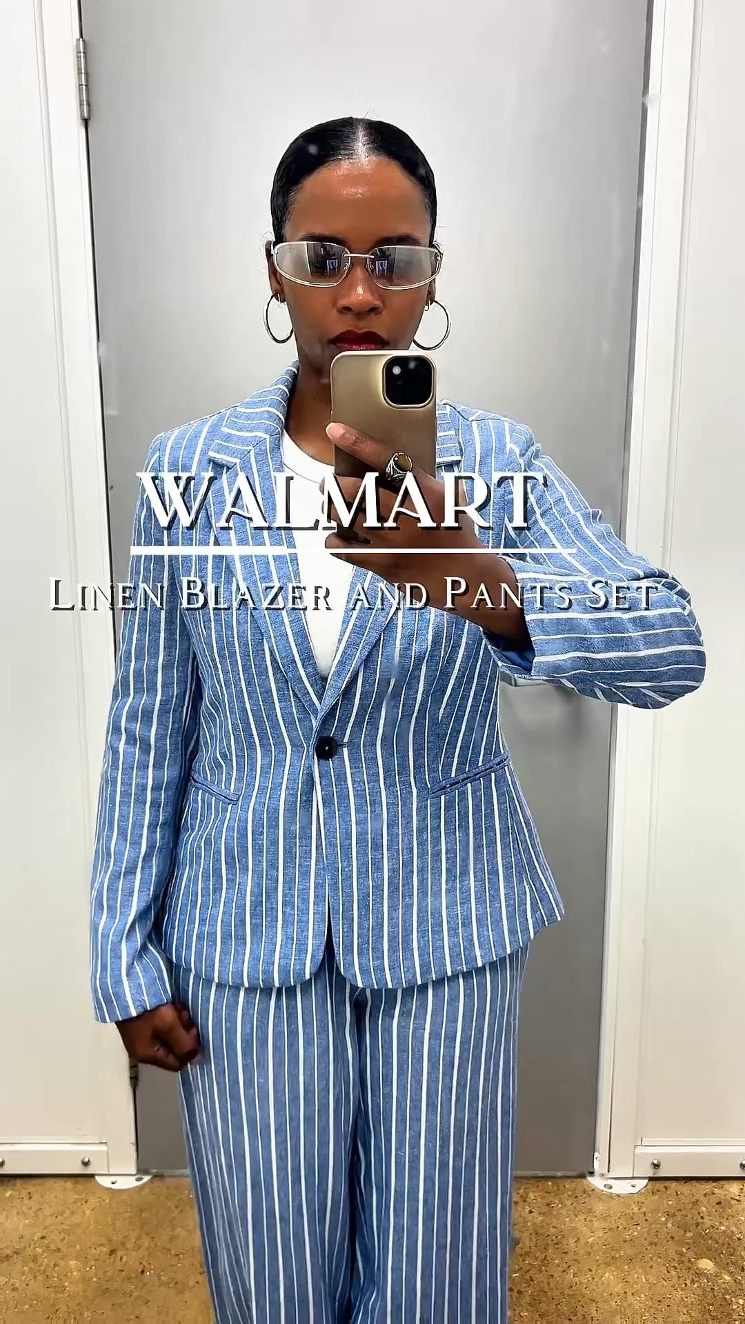 This linen blend set at Walmart just screams summer it’s so chic I sized down to XS in this set. #walmartpartner #walmartfashion

#LTKgrwm #LTKootd #LTKOver40