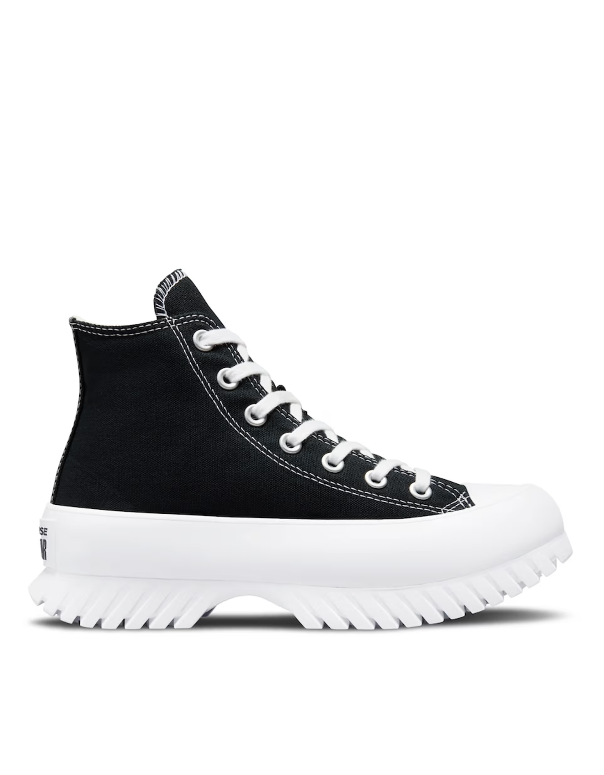 Converse Chuck Taylor All Star Lugged 2.0 sneakers in black/egret | ASOS (Global)