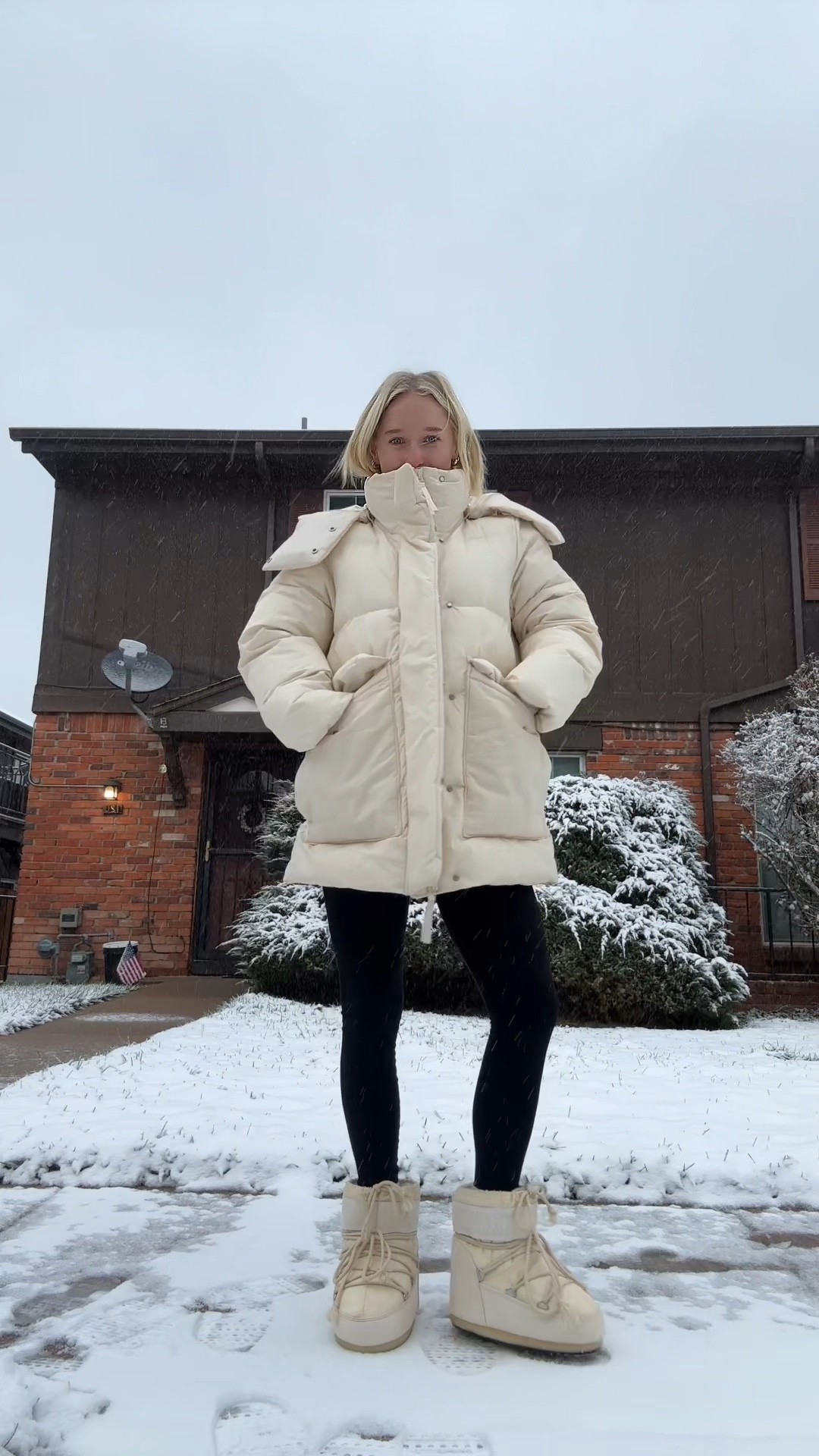XS in the jacket!