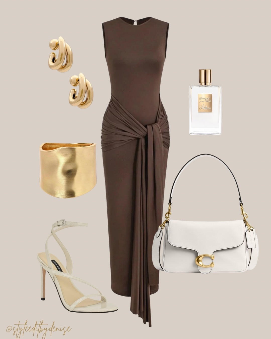 Brown Draped Dress Evening Edit
soft drape, elevated texture.
quiet‑luxury ease for summer nights.
all pieces linked on LTK.

evening outfit edit
quiet luxury style
petite summer edit
elevated neutral style

#QuietLuxuryEdit #NeutralWardrobe #SummerNeutrals #ElevatedBasics #PetiteStyleEdit