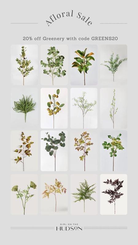 Floral greenery sale: 20% off spring branches and stems with code GREENS20!

#LTKsalealert #LTKhome #LTKSeasonal