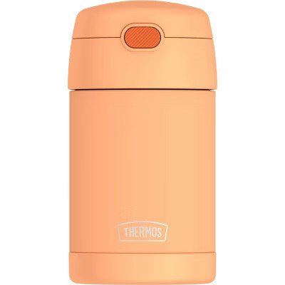 Thermos 16oz FUNtainer Food Storage Jar with Spoon - Orange | Target