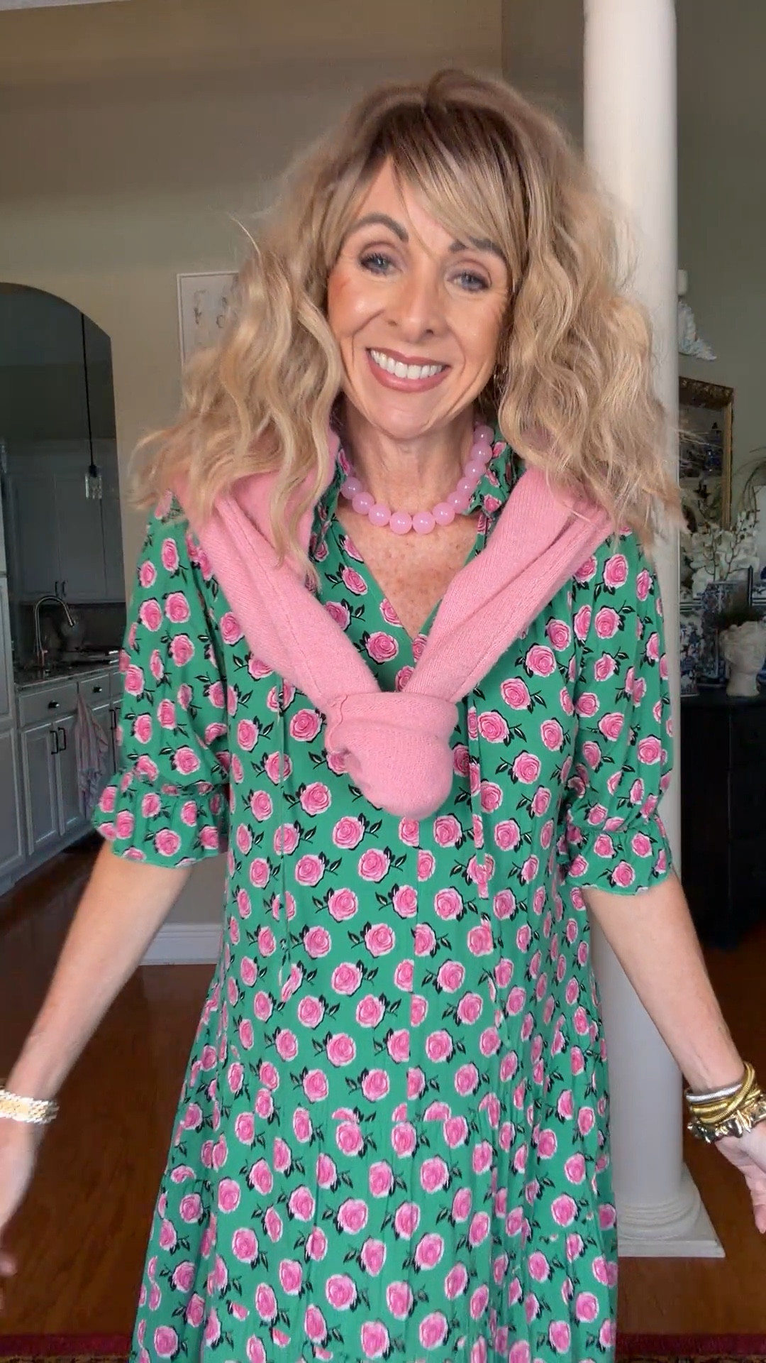 One of my favorite dresses! The color combo makes me smile!
Necklace is only $10 and comes in lots of colors!


#LTKSaleAlert #LTKOver40 #LTKootd