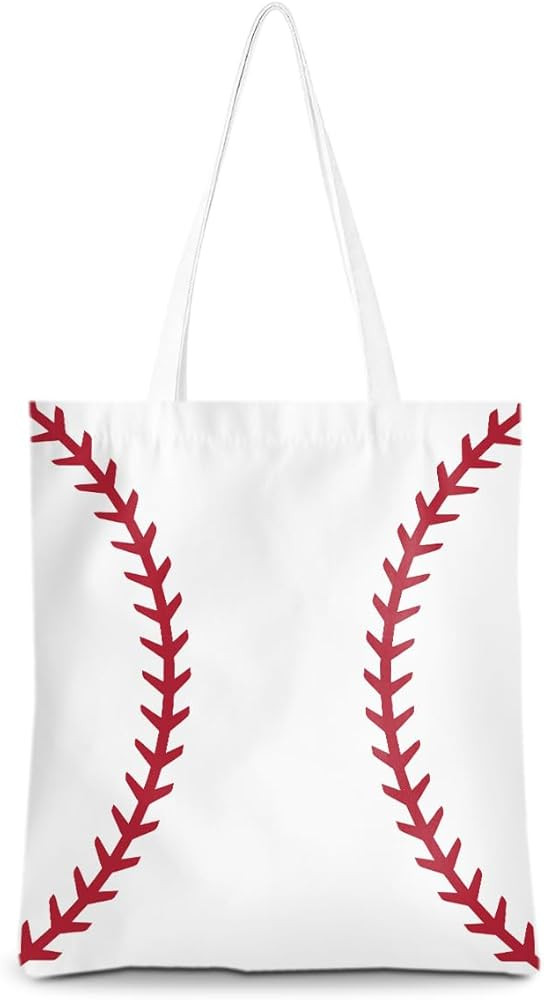 Baseball Gifts Softball Gifts Tote Bag Reusable Grocery Bags Baseball Coach Gifts Beach Bag Shopp... | Amazon (US)