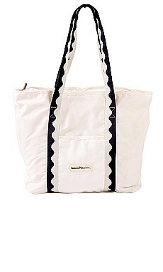 business & pleasure co. Beach Bag in Riviera White from Revolve.com | Revolve Clothing (Global)