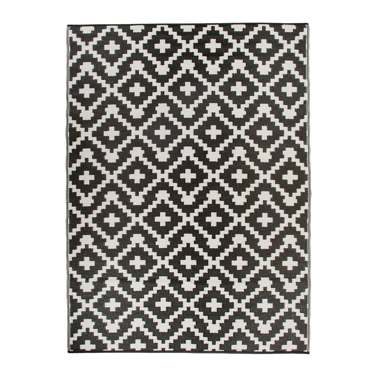 World Rug Gallery Trellis Geometric Reversible Plastic Indoor and Outdoor Rugs | Target