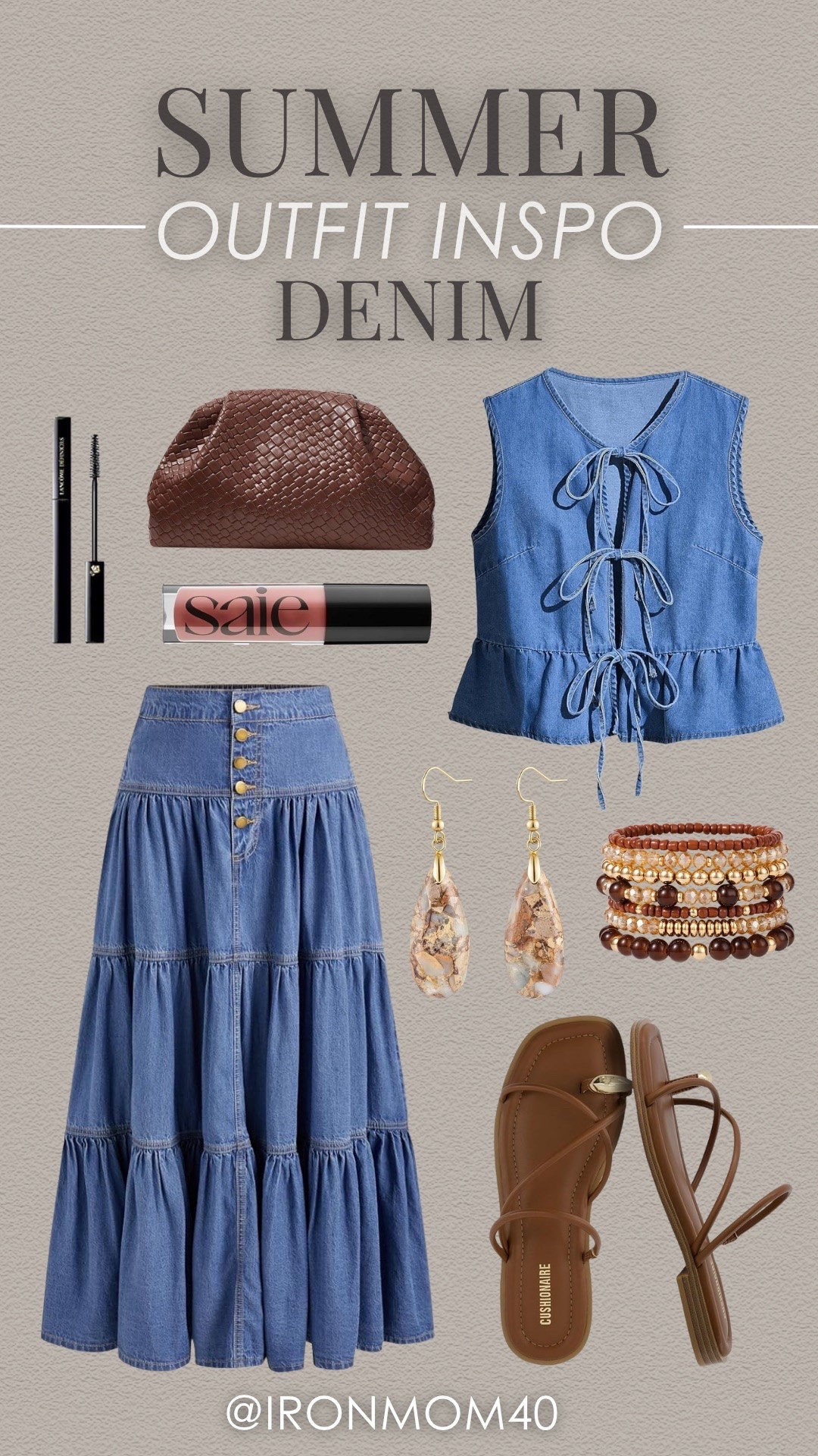 Cute summer denim look!

#LTKootd #LTKgrwm #LTKMidsize