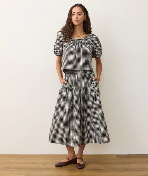 Gia Poplin Skirt | Marine Layer