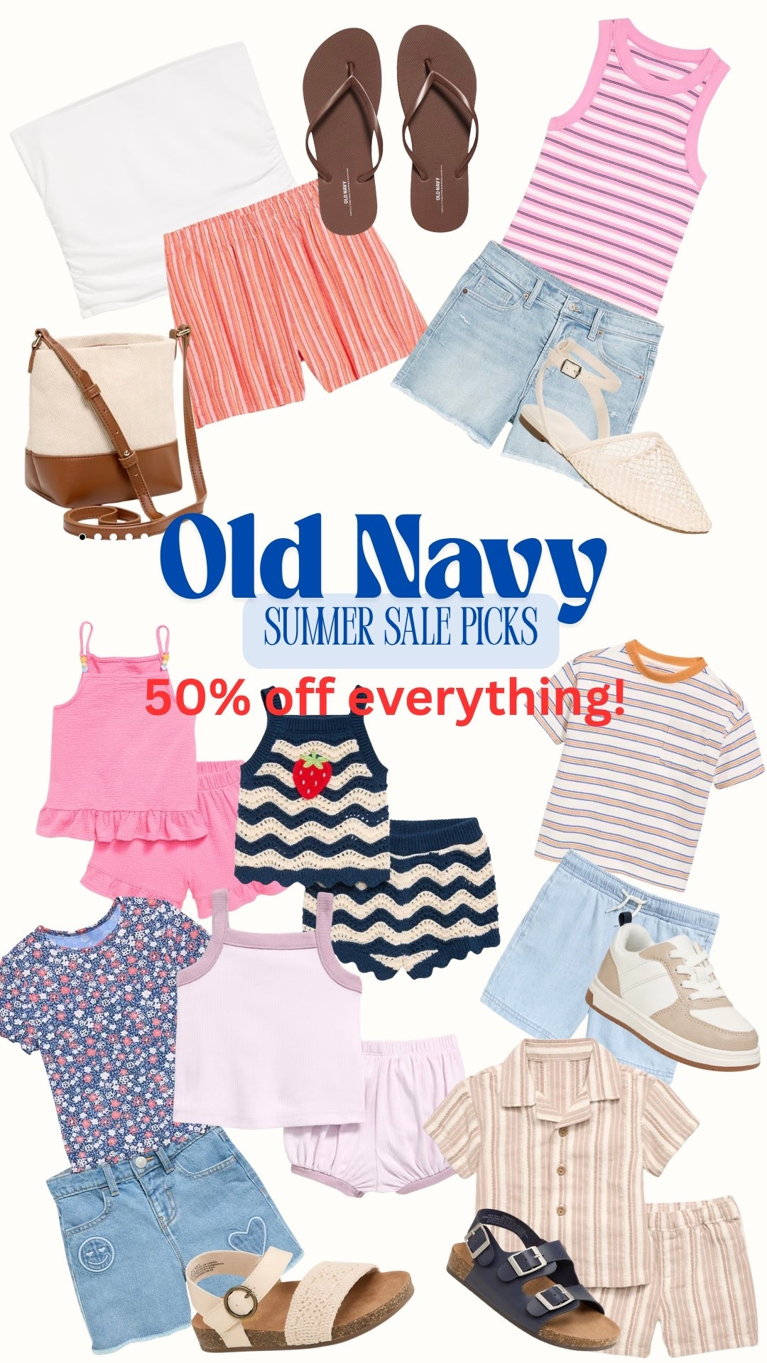 Old Navy Sale ends tomorrow! 
50% off everything!
#oldnavy #oldnavyfinds# summersale