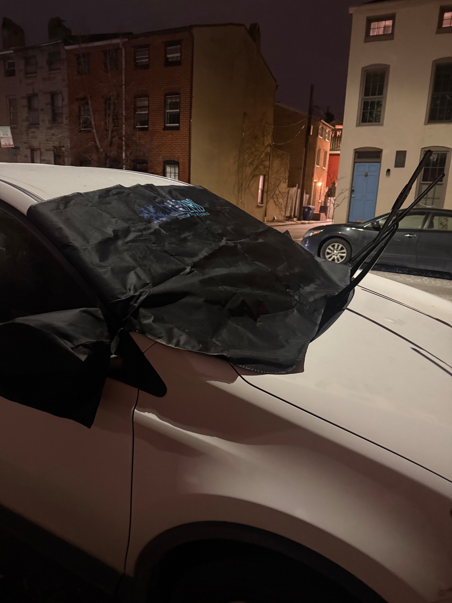 prepped for this winter storm 🥶 this has come in handy so many times to protect my windshield and make cleaning off my car so much easier

#LTKSeasonal #LTKHome