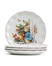 Set Of 4  Peter Rabbit Classic Scalloped Salad Plates | Kitchen & Dining Room | Marshalls | Marshalls