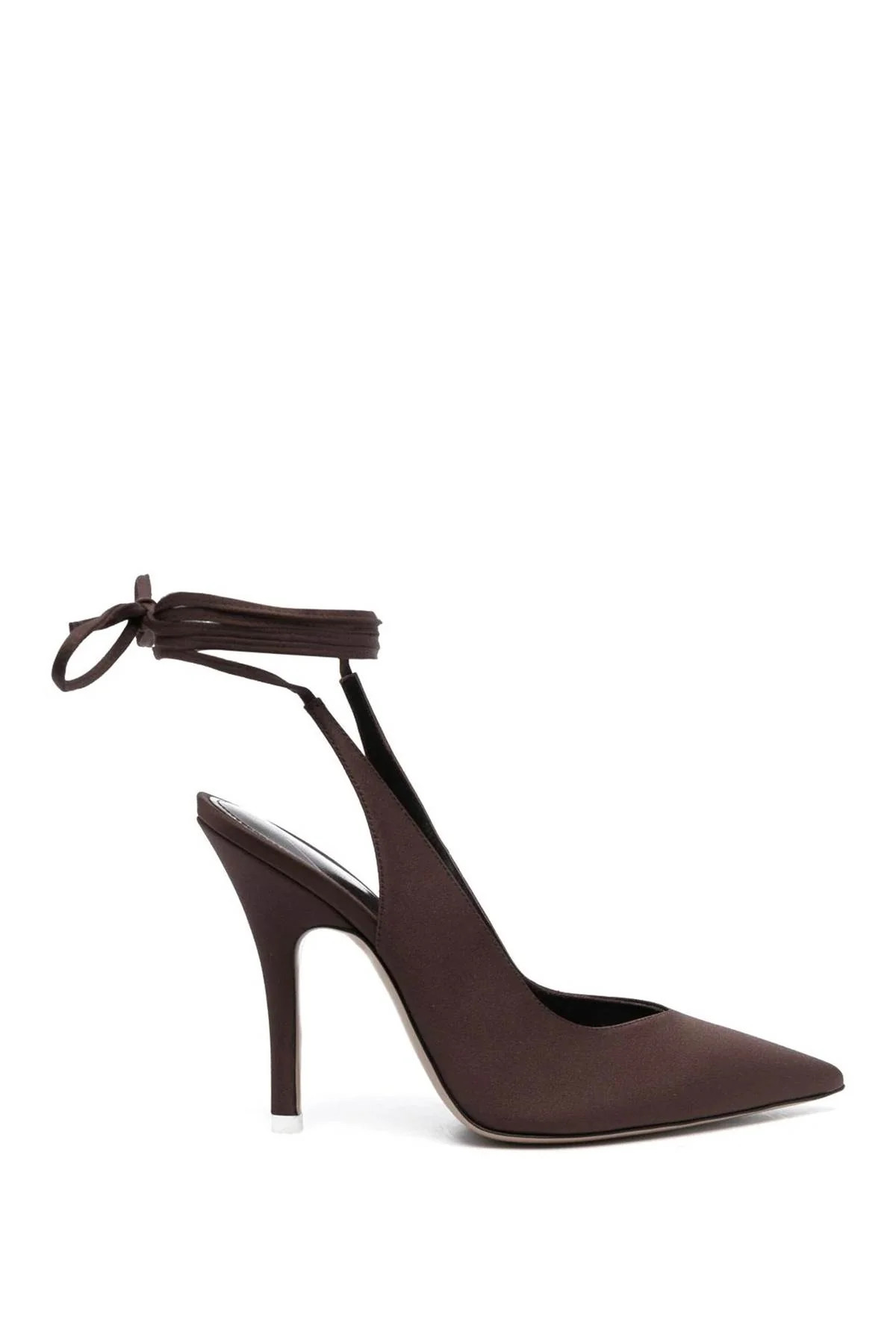 Women's The Attico 'venus' Slingback Pumps in Brown | Size 37 | 236WS032V015 | LOZURI