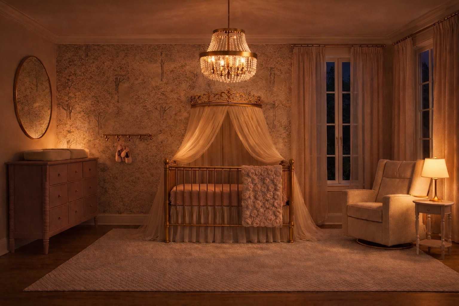 This nursery at night just hits different 🤍✨
The soft glow makes it feel so cozy and elevated… I linked everything so you can recreate the look 🤍 Shop it all below

#LTKU #LTKBump #LTKHome