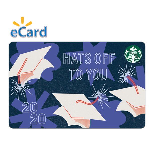 Starbucks Graduation $50 Gift Card (Email Delivery) - Walmart.com | Walmart (US)