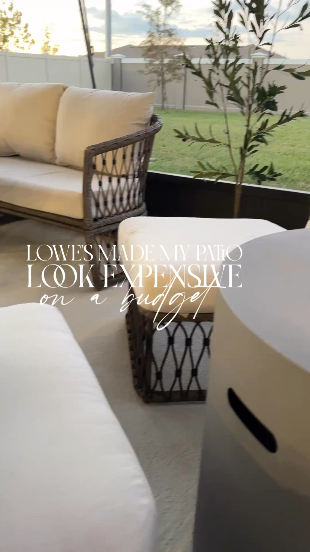 Patio refresh on a budget ✨

I gave our outdoor space a high-end look without the high-end price tag using Lowe’s finds 🤍

• Painted the patio floor in “Downy” by Sherwin Williams for the prettiest soft blue finish
• Added slipcovers (a must in Florida!) to keep everything looking clean + fresh year-round

Easy upgrades that completely transformed the space 🙌

Shop everything here 👇🏻

#LTKHome