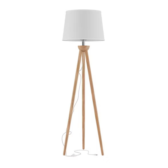 Tripod Floor Lamp (Includes LED Light Bulb) - Modern Wood | Target