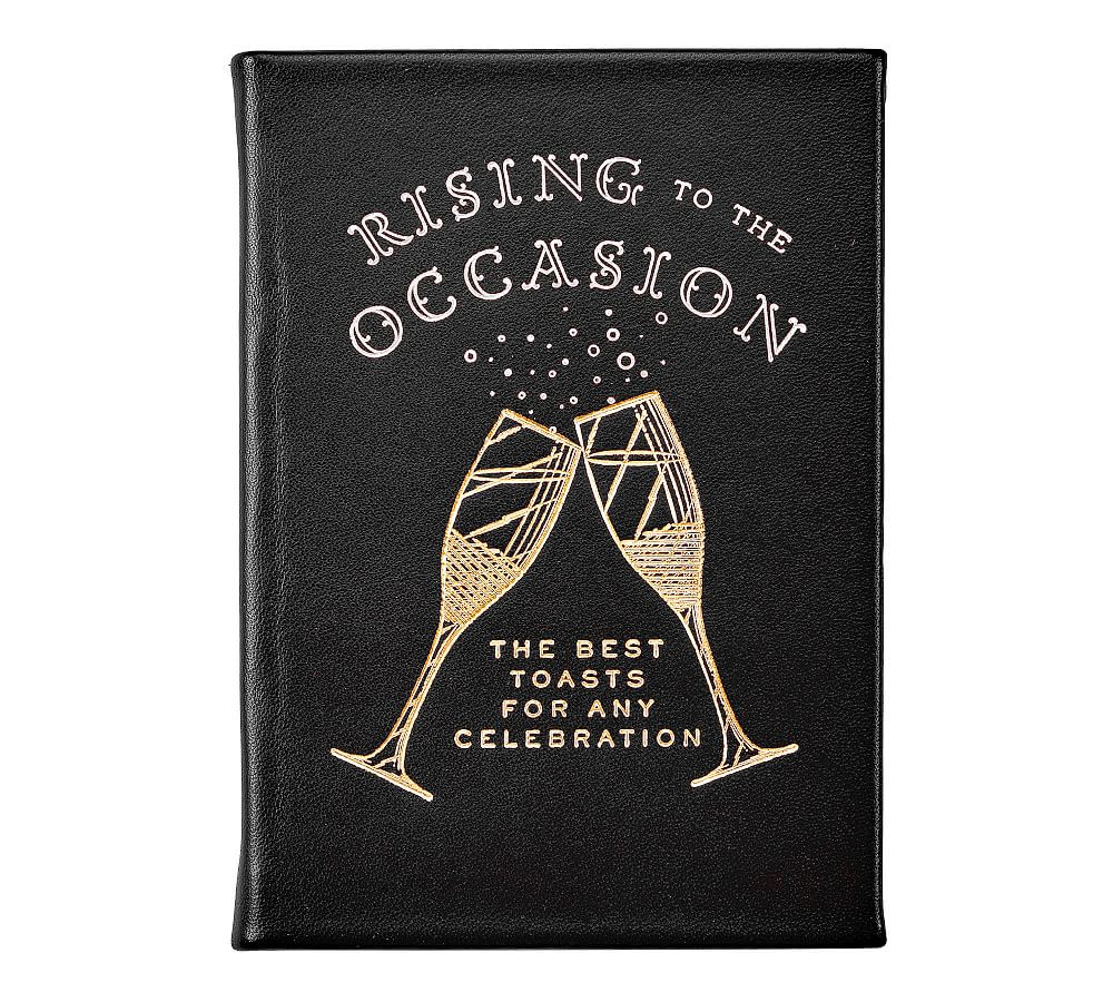 Rising To The Occasion Leather Book | Pottery Barn (US)