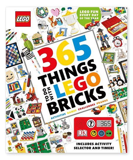 LEGO® 365 Things to Do with LEGO® Bricks Hardcover | Zulily