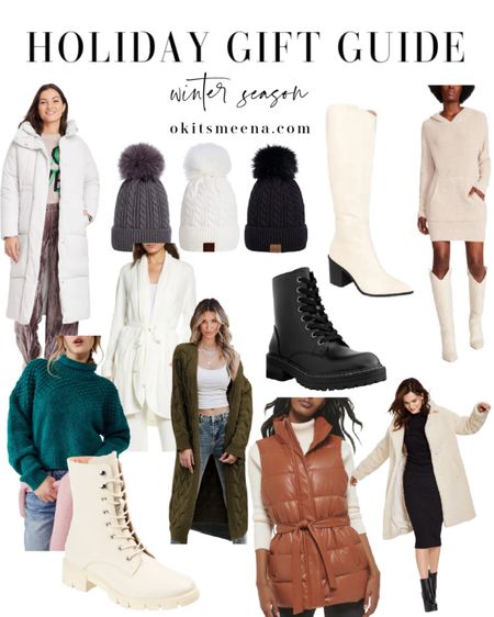 Is it really winter without boots, puffer jackets and sweaters! Here are some of my favs so far. The tall boots are wide calf friendly 

#LTKcurves #LTKGiftGuide #LTKSeasonal